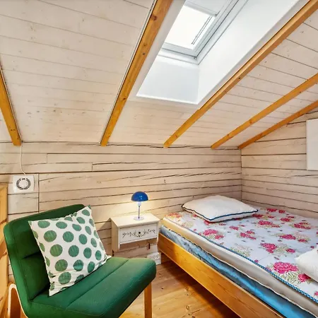 Cosy On A Large Hilly Natural Plot With Covered Terrace And Loft Close To Helgenaes Unique Landscape, Viewpoints And The *