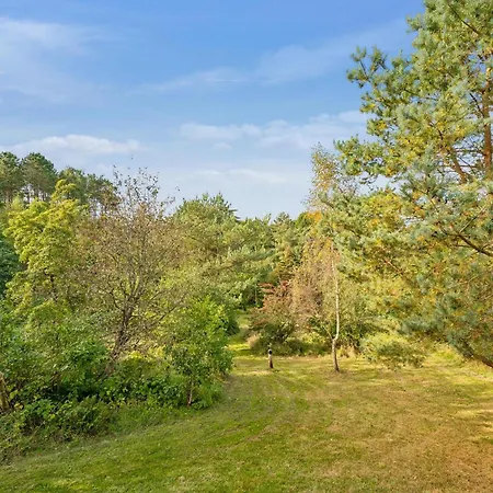 Cosy On A Large Hilly Natural Plot With Covered Terrace And Loft Close To Helgenaes Unique Landscape, Viewpoints And The * Knebel